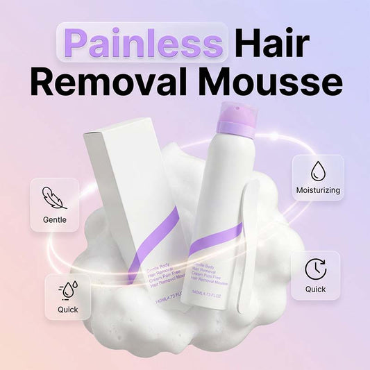 💜2026 Hot Sale 80% OFF Only￡7.99！！✨🧴Gentle Painless Hair Removal Mousse Removes Hair Gently While Moisturizing Skin! 💖
