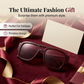 Trendy Blogger Same Style Retro Aviator Sunglasses