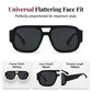 Trendy Blogger Same Style Retro Aviator Sunglasses