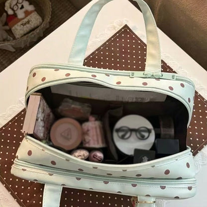 🥳2026 HOT SALE🥳💞50K+ SOLD!✨ Large Capacity Travel Cosmetic Organizer Case.
