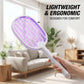 🦟 2-in-1 Foldable Electric Mosquito Swatter⚡ Swat, Zap & Sleep Bite-Free