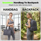 ⏳🔥50% RABATT 🎒 Haltbarer, wandelbarer Rucksack/Tragetasche – 3-in-1 Reisetasche für Alltag & Reise