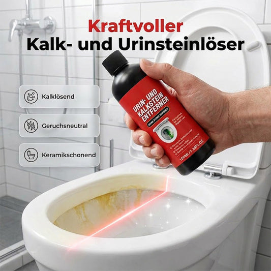 （🔥Heute im Angebot!🔥）Kraftvoller Kalk- Und UrinsteinlöSer（Geeignet für Bad, WC, Waschbecken & Fliesen）