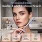 ✨Double-Ended Waterproof Angled Eyebrow Pencil（Wasserfest & schmierfest – hält den ganzen Tag）