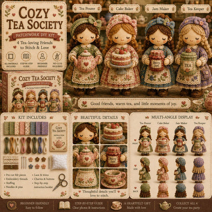 🎁 Heißes Angebot – 49 % Rabatt🧵 Serie Miniaturwelten Patchwork DIY-Sets