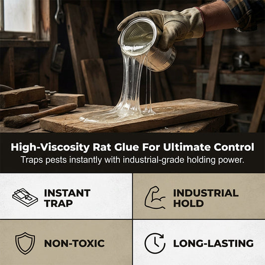High-Viscosity Mouse & Rat Glue🔥（Extrem starke Klebkraft, keine Flucht möglich）