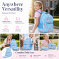 🎒Mehrtaschen-Schulterrucksack für Schüler（🎀Cute design, plenty pockets for tidy storage）
