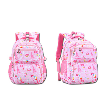🎒Mehrtaschen-Schulterrucksack für Schüler（🎀Cute design, plenty pockets for tidy storage）