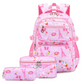 🎒Mehrtaschen-Schulterrucksack für Schüler（🎀Cute design, plenty pockets for tidy storage）