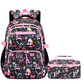 🎒Mehrtaschen-Schulterrucksack für Schüler（🎀Cute design, plenty pockets for tidy storage）