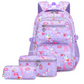 🎒Mehrtaschen-Schulterrucksack für Schüler（🎀Cute design, plenty pockets for tidy storage）