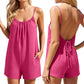 Women’s Backless Casual Summer Romper