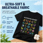🔥🎁Neu: 52 % RABATT🔥Kinder-T-Shirt mit Dinosaurier- und Alphabet-Aufdruck