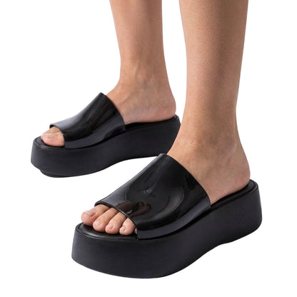 🔥 Jetzt Rabatt! Damen dicke Sohle Pantoletten Sommer Freizeitschuhe