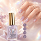 🥳💞 50K+ VERKAUFT! ⚡💅Lila Glanz-Spiegel-Nagelhärter