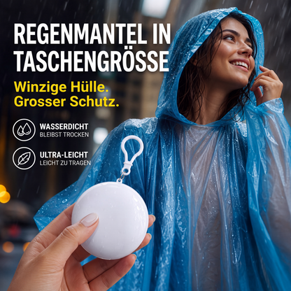 🔥Zeitlich begrenzte Aktion: 49% Rabatt🔥Einweg-Regenmantel in Mini-Kugelform (Kaufe 1, erhalte 1 gratis)