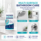 🚿 50% RABATT! 🧴 Schnell wirkendes Duschkalkentfernungsspray – Effektiv gegen Kalk, Seifenreste & Wasserflecken – Ideal für Fliesen, Duschkabinen & Armaturen ✨
