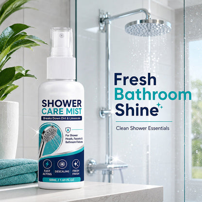 🚿 50% RABATT! 🧴 Schnell wirkendes Duschkalkentfernungsspray – Effektiv gegen Kalk, Seifenreste & Wasserflecken – Ideal für Fliesen, Duschkabinen & Armaturen ✨
