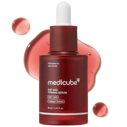 NAD+ EGF Firming Serum 30ml | Anti-Aging Plumping Serum with NAD+, EGF & Collagen Extract, Improves Fine Lines & Skin Elasticity, Korean K-Beauty