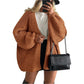 Oversize-Strickjacke für Damen