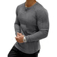 👕 50 % RABATT – Herren Slim-Fit Henley-Shirt mit Rippstruktur | Sportlicher Look trifft auf bequemen Tragekomfort 💪