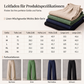 👖 50 % RABATT – Damen Leinenmischung Wide-Leg Hose mit hoher Taille | Eleganter Komfort für moderne Sommerlooks ✨