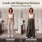 🍂🏷️Nur kurze Zeit – 50 % Rabatt！🍃Damen Plisseehosen mit weitem Bein