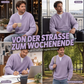 🔥Must-Have🔥👕 Strukturierter Waffel-Pullover für Herren