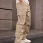 Cargohose mit mehreren Taschen und geradem Bein für Herren