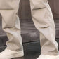 Cargohose mit mehreren Taschen und geradem Bein für Herren