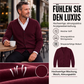 Strickcardigan mit V-Ausschnitt für Herren im lässigen Stil