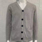 Strickcardigan mit V-Ausschnitt für Herren im lässigen Stil
