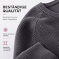 Moderner Waffelstrickpullover für Herren
