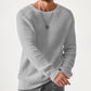 Moderner Waffelstrickpullover für Herren