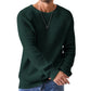 Moderner Waffelstrickpullover für Herren
