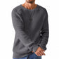 Moderner Waffelstrickpullover für Herren