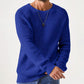 Moderner Waffelstrickpullover für Herren