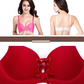 Damen nahtloser, atmungsaktiver Push-Up-BH mit gutem Halt