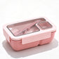 🍱 Mikrowellen-Lunchbox mit Fächern & Besteckfach – PP, spülmaschinenfest, 850–1100 ml 🥗✨