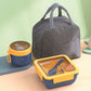 🍱 Mikrowellen-Lunchbox mit Fächern & Besteckfach – PP, spülmaschinenfest, 850–1100 ml 🥗✨