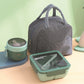 🍱 Mikrowellen-Lunchbox mit Fächern & Besteckfach – PP, spülmaschinenfest, 850–1100 ml 🥗✨