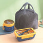 🍱 Mikrowellen-Lunchbox mit Fächern & Besteckfach – PP, spülmaschinenfest, 850–1100 ml 🥗✨