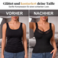 ⌛💥Letzter Tag – 50 % Rabatt!👚🎁Feminin, figurbetont & vielseitig – Damen Ripp-Top mit Spitzen-V-Ausschnitt