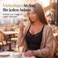 ⌛💥Letzter Tag – 50 % Rabatt!👚🎁Feminin, figurbetont & vielseitig – Damen Ripp-Top mit Spitzen-V-Ausschnitt