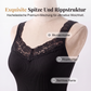 ⌛💥Letzter Tag – 50 % Rabatt!👚🎁Feminin, figurbetont & vielseitig – Damen Ripp-Top mit Spitzen-V-Ausschnitt