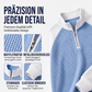 📢📢50%Rabatt!!!🎉✨Herren‑Waffelstrick‑T‑Shirt mit Viertel‑Reißverschluss, langarm, atmungsaktiv, bequemes Freizeitoberteil für Herbst und Winter