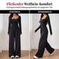 🔥 Damen‑Jumpsuit mit quadratischem Ausschnitt & weitem Bein – Dein neuer Lieblings‑Freizeitlook!