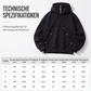 Herren Casual Hoodie mit hohem Kragen, lockere Passform