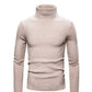 Figurbetonter Herren‑Rollkragen‑Strickpullover – zeitlos kombinierbar & die erste Wahl für Wärme!