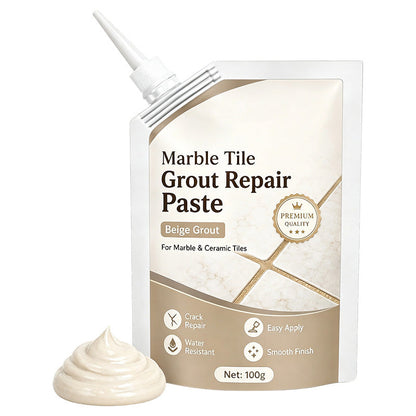 🔥 Fugen‑Reparaturpaste für beige Marmorfliesen – Alte Fliesenfugen wie neu!